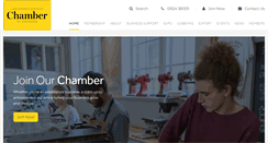 Desktop Screenshot of lancaster-chamber.org.uk