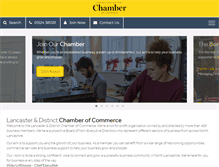 Tablet Screenshot of lancaster-chamber.org.uk